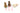 Ministempel Blume mit Stiel