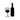 Ministempel Weinglas mit Flasche