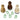 Ministempel Frosch mit Krone Bild 2