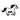 Ministempel Frieda Pferd