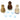 Ministempel Goldfisch