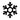 Ministempel Schneeflocke