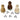 Ministempel Dreieckmuster