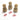Wurst mit Pommes – Stempel mit Abdruck