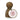 Maxistempel XL - Christmas Snowman - Holzstempel aus Ahorn mit 46 mm Motivdurchmesser