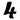 Ministempel Nummer 4