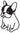 Ministempel Dogge