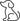 Ministempel Hund Profil